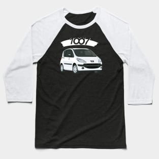 Peugeot 1007 car white Baseball T-Shirt